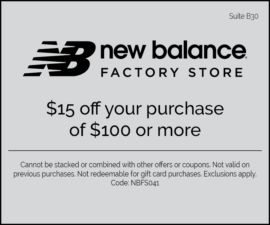 New Balance Factory Store New Balance Factory Store