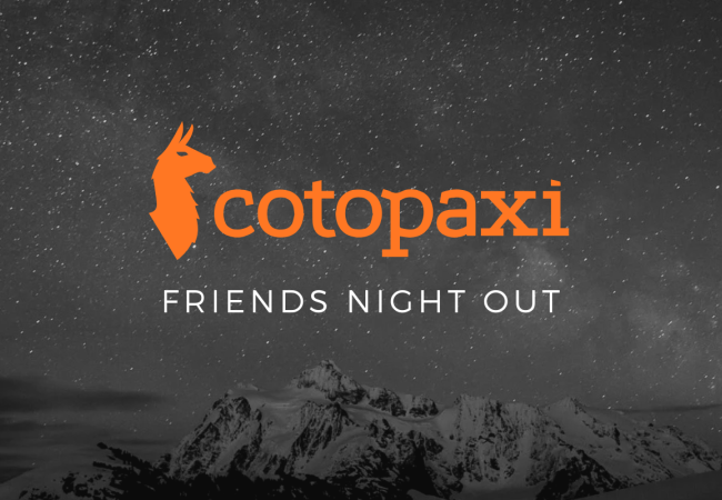 Cotopaxi Friends Night Out Website